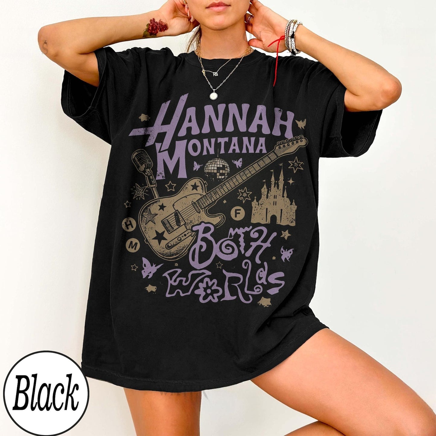 Vintage Hannah Montana Shirt, Y2K Pop Star Graphic Tee