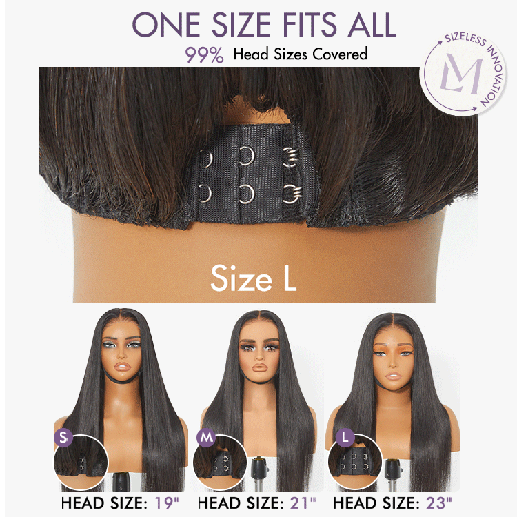 Hair Blonde Highlight / Brown Highlight Short Layered Bob Wig Glueless 5x5 Closure Pre-Cut Lace Wig