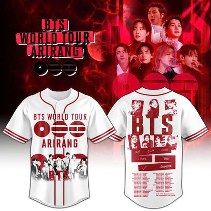 BTS Limited Tour Series - Official Graphic Baseball Jersey
