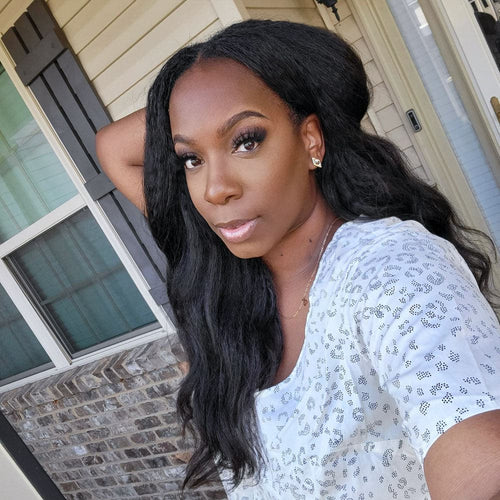 Brazilian Kinky Straight Texture U Part Wigs