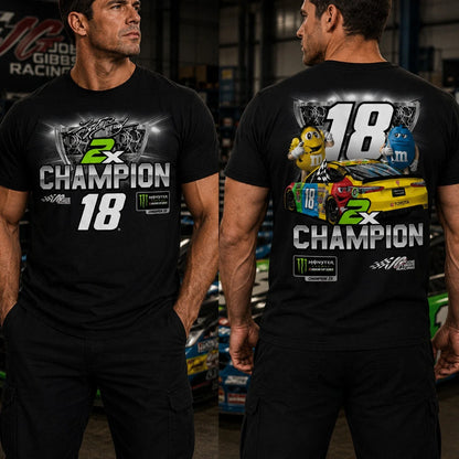 Kyle Busch #8 Rowdy 1985-2026 Memorial NASCAR Tribute Racing Shirt