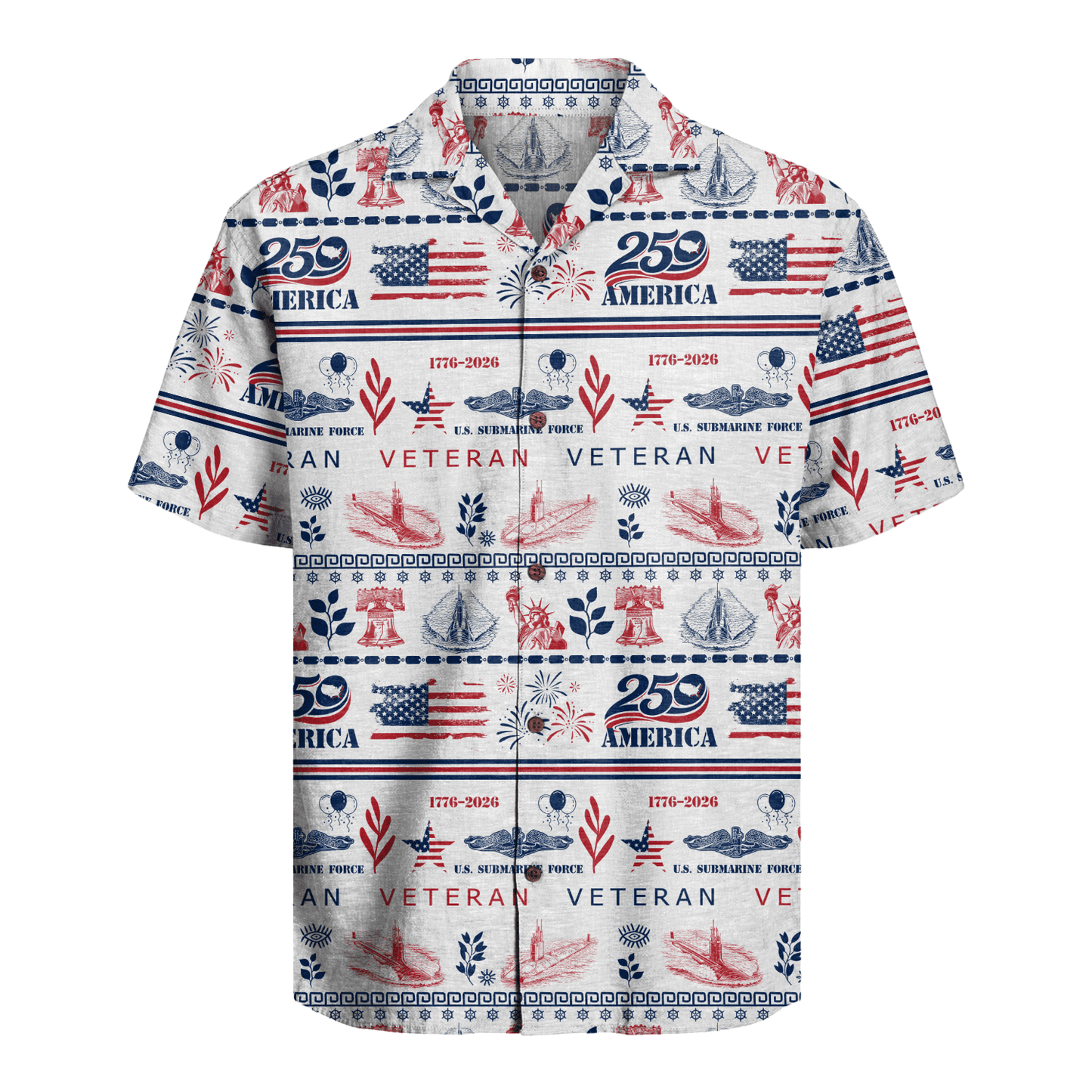 US Submarine – America 250th Anniversary Hawaiian Shirt