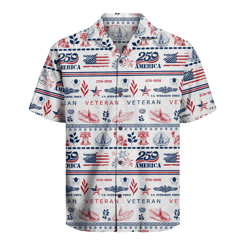 US Submarine – America 250th Anniversary Hawaiian Shirt