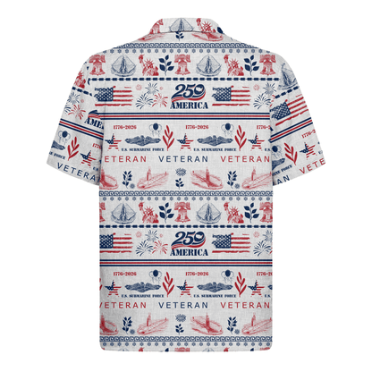 US Submarine – America 250th Anniversary Hawaiian Shirt