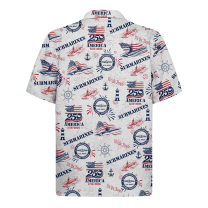 US Submarine – America 250th Anniversary Hawaiian Shirt