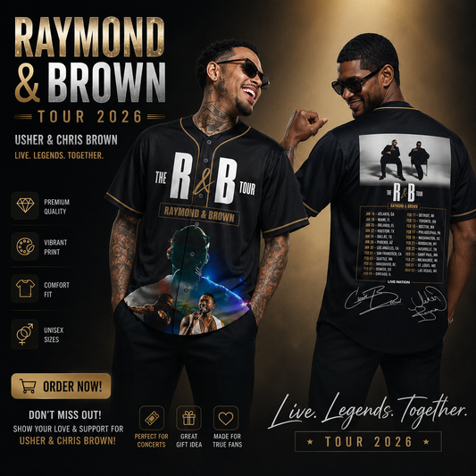 R&B Live Legends Tour 2026 Jersey Shirt