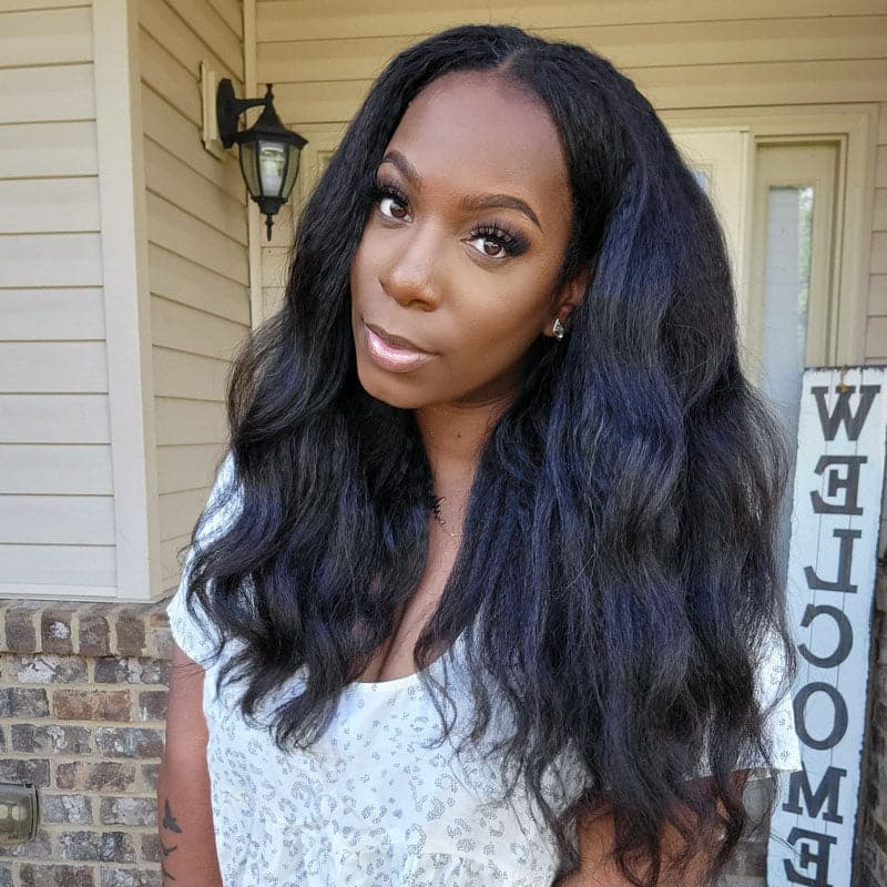 Brazilian Kinky Straight Texture U Part Wigs