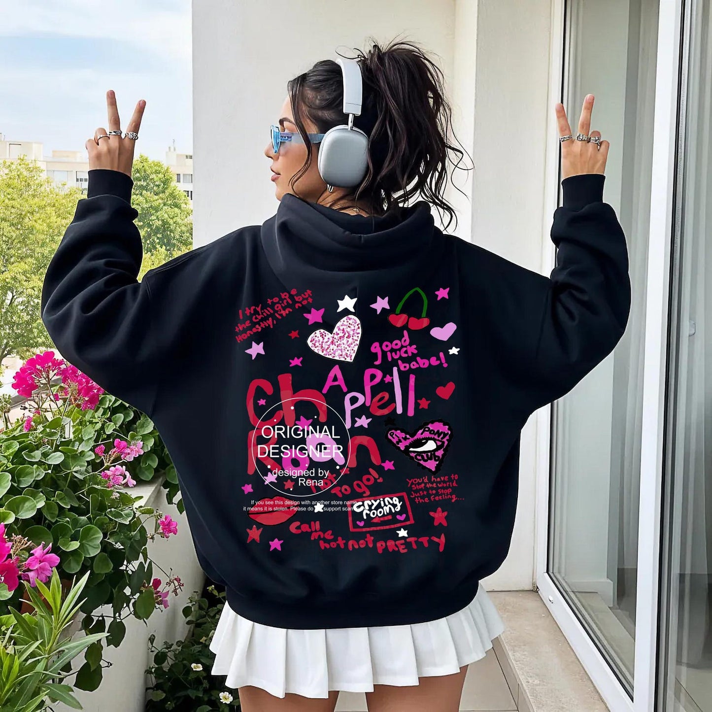 C Roan Fan Art Hoodie, Album Song Lyrics