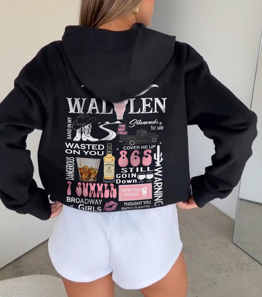 Vintage Morgan Wallen Hoodie Country Music Sweatshirt